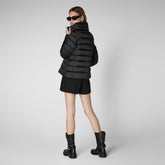 Woman's jacket Elsie in black | Save The Duck