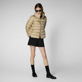 GIACCA DONNA ELSIE BEIGE - NEW IN DONNA FW24 | Save The Duck