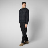 Piumino animal free uomo Cole blu nero - Full Price Products | Save The Duck