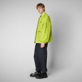 Blouson aviateur Unisexe Usher Vert Citron | Save The Duck