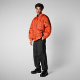 Blouson aviateur unisexe Usher orange - UNISEX | Save The Duck