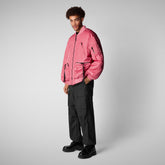 Blouson aviateur unisexe Usher rose | Save The Duck