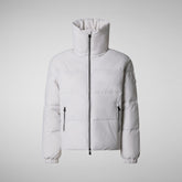 Woman's jacket Hina in fog grey | Save The Duck