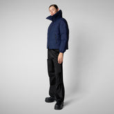 Woman's jacket Hina in navy blue | Save The Duck