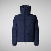 Woman's jacket Hina in navy blue | Save The Duck