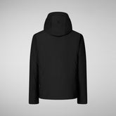 Parkaà  capuche Sabal noir pour homme | Save The Duck