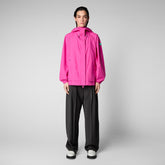 Woman's raincoat Suki in fucsia pink - WOMEN SS24 SALE | Save The Duck