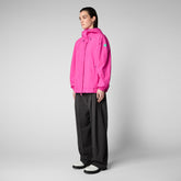 Woman's raincoat Suki in fucsia pink - WOMEN SS24 SALE | Save The Duck