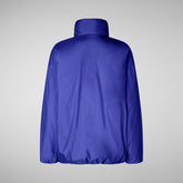 Woman's jacket Cissy in gentian blue | Save The Duck