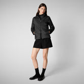 Veste Elisha noir pour femme | Save The Duck