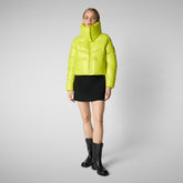 Veste Heidi vert citron pour femme - COLORS | Save The Duck