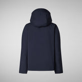 Woman's jacket Oriane in blue black | Save The Duck