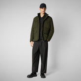 PARKA UOMO TRENTON IN LAND GREEN | Save The Duck