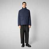 PARKA UOMO TRENTON IN NAVY BLUE | Save The Duck