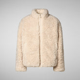 Man's jacket Hendrix in shore beige | Save The Duck