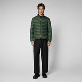 Piumino animal free uomo Alexander IN THYME GREEN - Uomo | Save The Duck