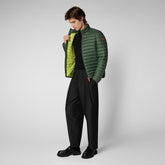 Piumino animal free uomo Alexander IN THYME GREEN - Uomo | Save The Duck