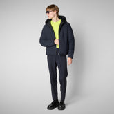 Animal-free herren-steppjacke Ezra in Blauschwarz | Save The Duck