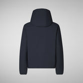 Man's animal free jacket Ezra in blue black | Save The Duck