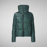 Woman's jacket Yvonna in land green | Save The Duck