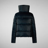 Woman's jacket Alas in blue black | Save The Duck