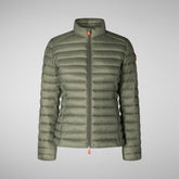 Veste Carly swamp green pour femme | Save The Duck