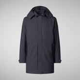 Manteau Sam in blue black pour homme | Save The Duck