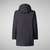 Manteau Sam in blue black pour homme | Save The Duck