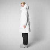 Doudoune Sibyl in white pour femme - Femme | Save The Duck