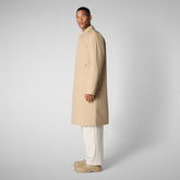 Manteau Preston in beige foncé pour homme | Save The Duck