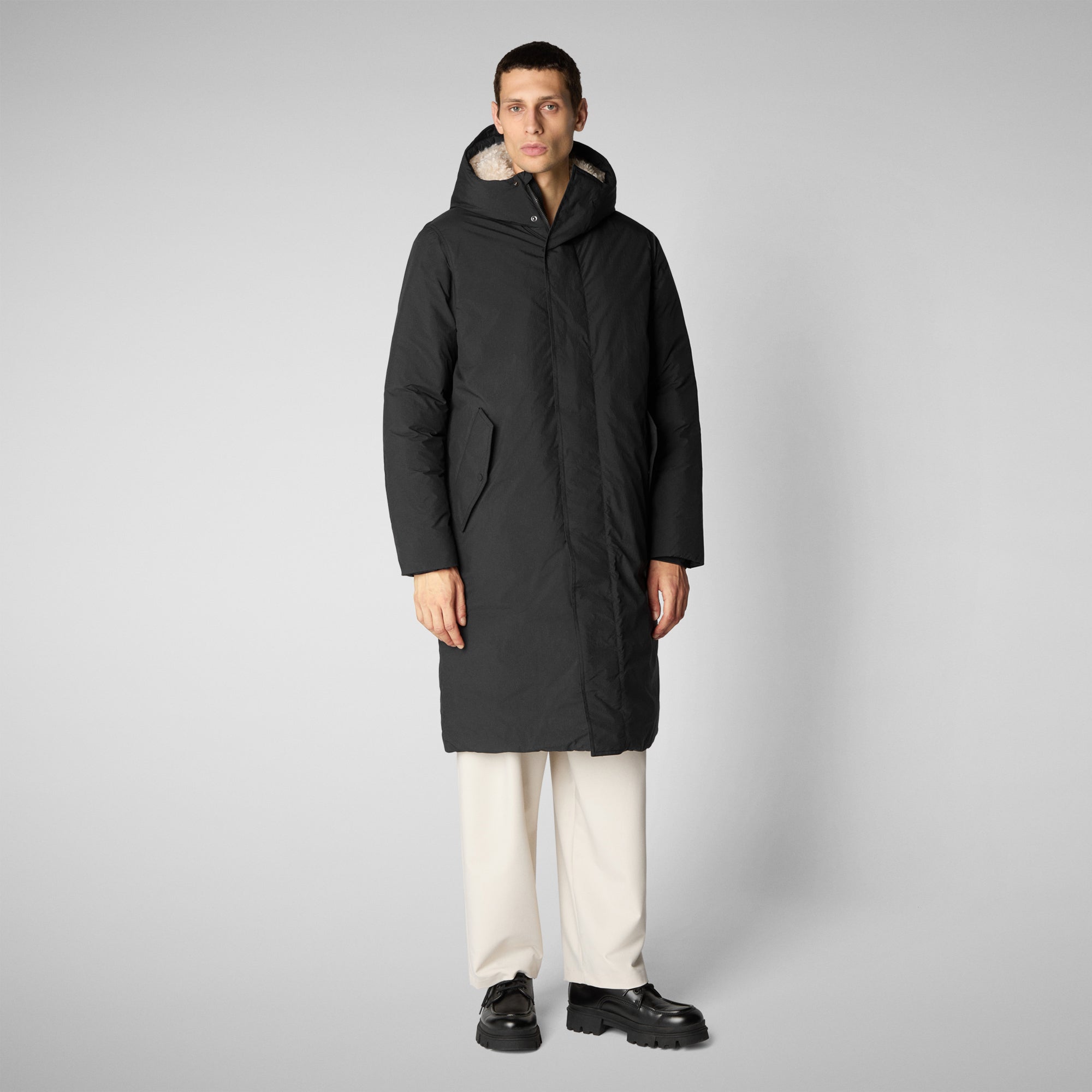 Save the duck PARKA UOMO KILLIAN IN NERO