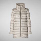 Woman's coat Lydia in beige clair pour femme | Save The Duck