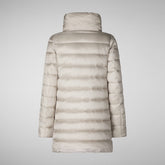 Woman's coat Lydia in beige clair pour femme | Save The Duck