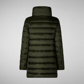 Woman's coat Lydia in pine green | Save The Duck