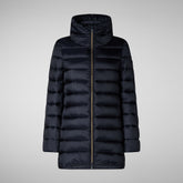 Woman's coat Lydia in blue black | Save The Duck