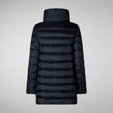 Woman's coat Lydia in blue black | Save The Duck