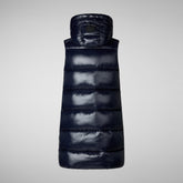 Giletà  capuche Iria bleu noir pour femme | Save The Duck