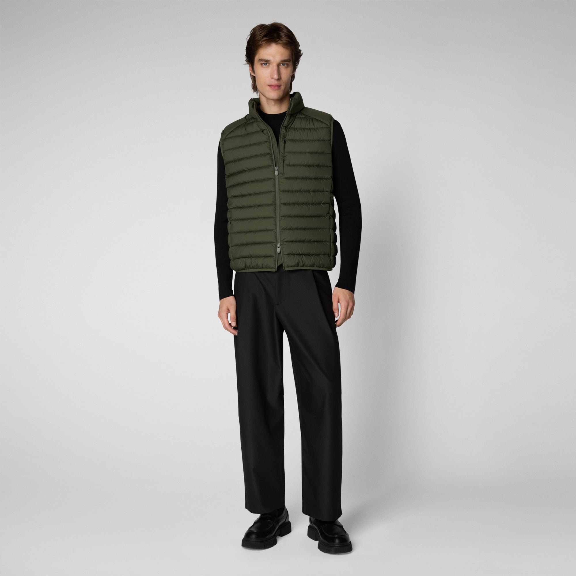 Save the duck GILET UOMO RHUS DUSTY OLIVE