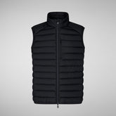 Gilet Rhus bleu noir pour homme | Save The Duck