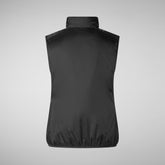 Gilet Eudy noir pour femme | Save The Duck