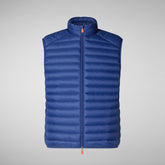 Gilet imbottito uomo Adam eclipse blu | Save The Duck