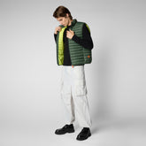 GILET UOMO ADAM VERDE TIMO - Uomo | Save The Duck