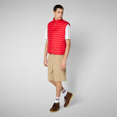 Gilet imbottito uomo Adam jack red - Classic Soul | Save The Duck