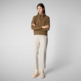 Woman's pant Milan in rainy beige - Women's Sets | Save The Duck