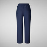 Woman's pant Milan in navy blue | Save The Duck