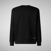 Man's sweatshirt Uren in black | Save The Duck