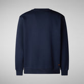 Man's sweatshirt Uren in navy blue | Save The Duck