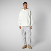 Sweatshirt unisex Itea blanc - Man's shirts & Sweat-shirts | Save The Duck