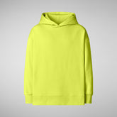 Sweatshirt unisex Itea vert citron | Save The Duck