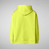 Sweatshirt unisex Itea vert citron | Save The Duck